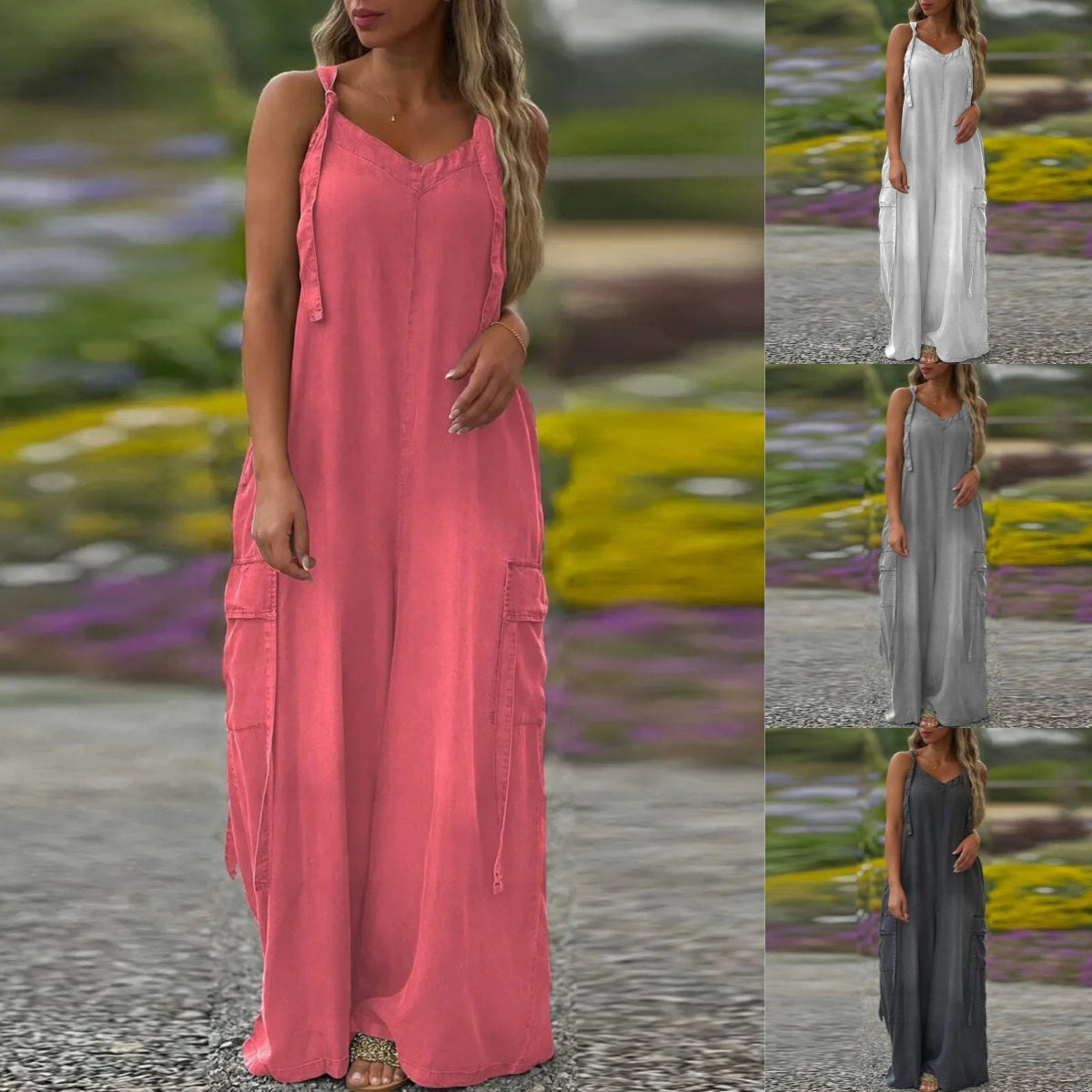 👗🎉2025 بذلة صيفية"👗🎉2025 مريحة ومناسبة للجيب، لا بد من اقتنائها في الصيف!